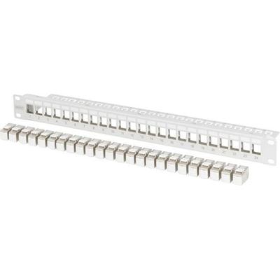 Digitus Patch-Panel 483mm (19') CAT 6a Grau Bestückt