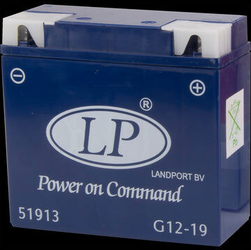 Landport Batteria Per Moto Modello G12-19 Con Tecnologia Gel