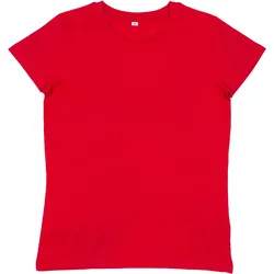 Mantis Damen Bio T-Shirt M02 red XS