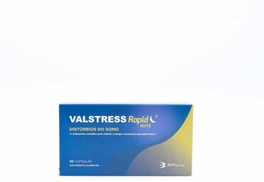 My Pharma Cápsulas Distúrbios Sono Valstress Rapid Noite 30 cápsulas