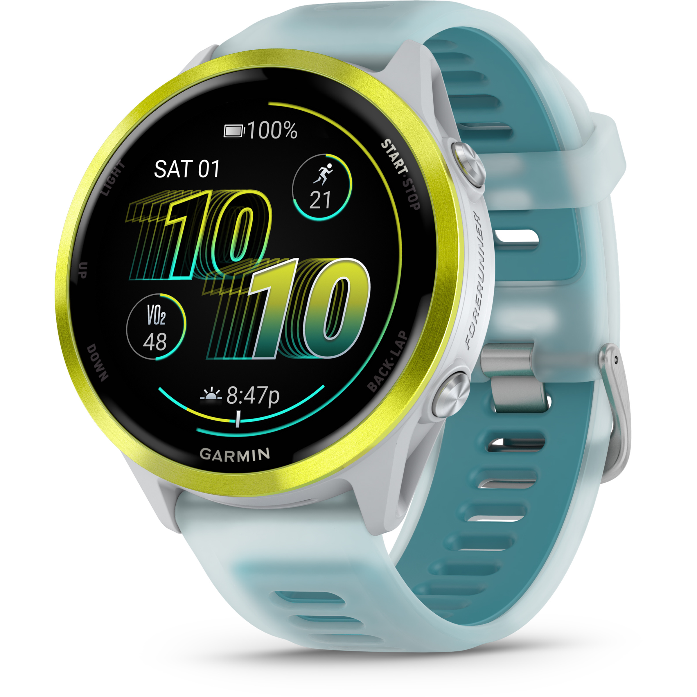 Garmin Forerunner 570 - 47 mm GPS-Uhr GPS Uhren grau Größe 47mm Trailrunning | Training & Fitness | Rennrad | Laufen