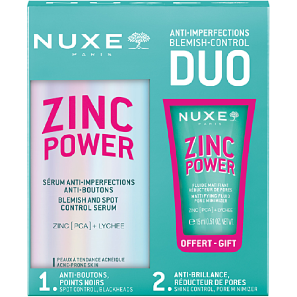 Nuxe Zinc Power Serum Anti-Imperfections Blemish and Spot Control