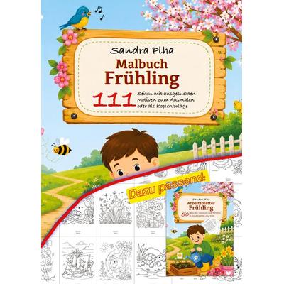 KitaFix Malbuch Frühling, Taschenbuch von Sandra Plha, Tredition, 978-3-384-99376-2