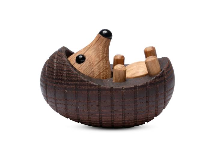 Spring Copenhagen Décoration Spike hérisson 4 cm Frêne thermo chauffé