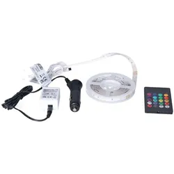 All Ride, LED Streifen, LED-Streifen 2m 60 LEDs mehrfarbig 12/24V (Mehrfarbig, 200 cm, Indoor)