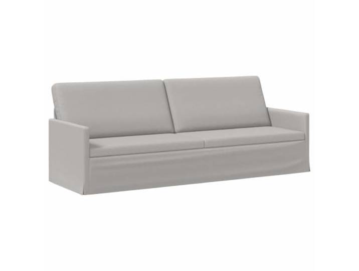 vidaXL 3-Sitzer Sofa Wolkengrau 220 x 81 x 82 cm Stoff