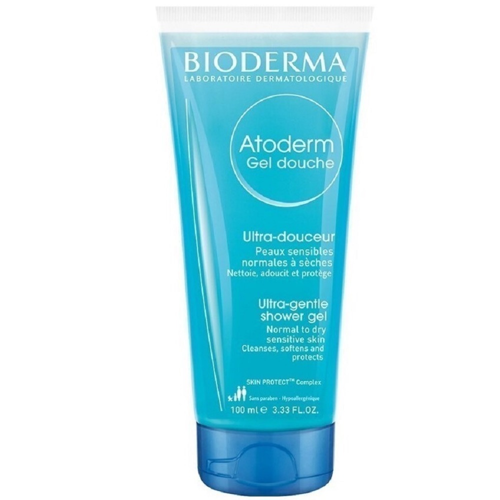 Bioderma Atoderm Gentle Shower Gel for Dry and Sensitive Skin 100mL