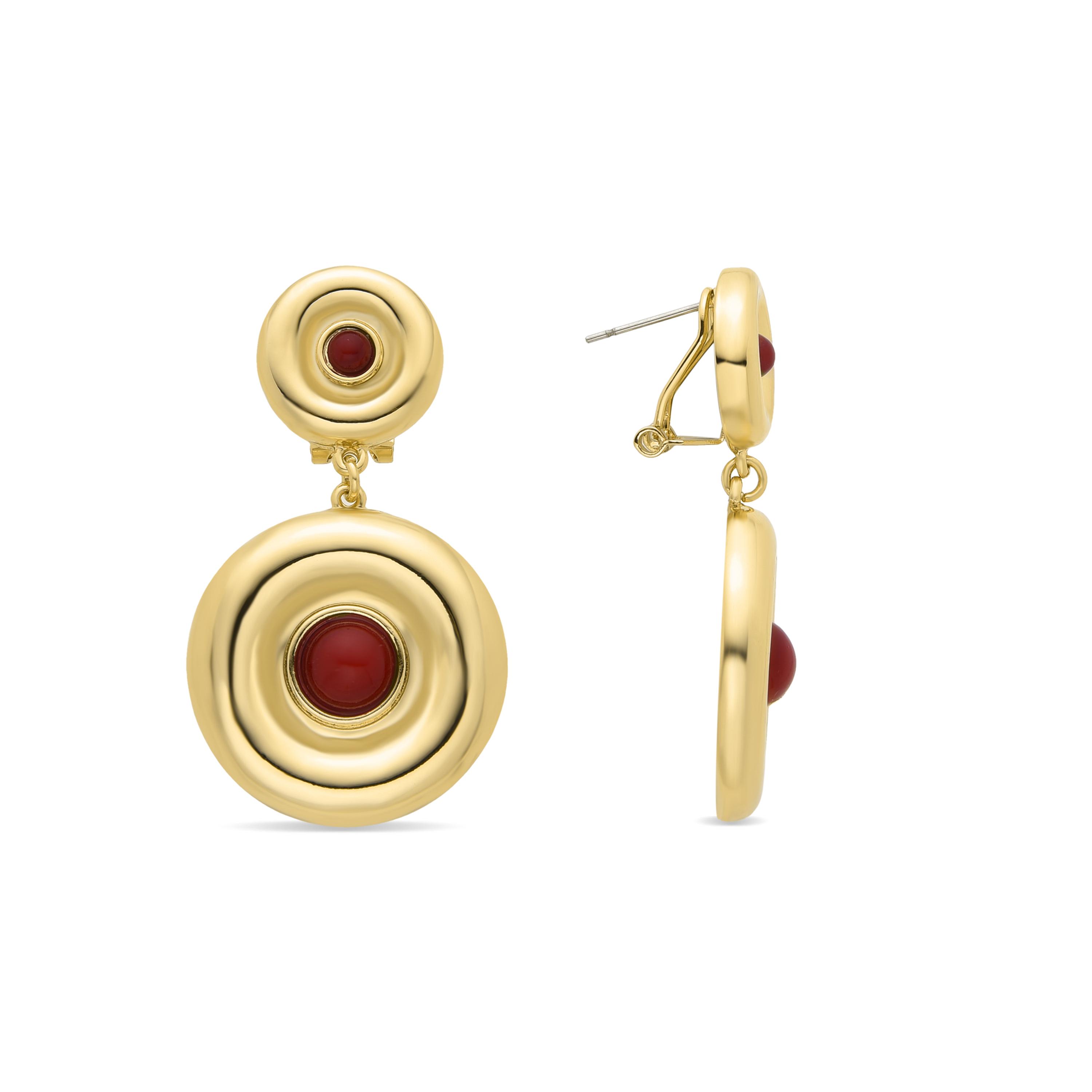 Luxenter-Ohrringe aus 18k Gelbgold - Orche