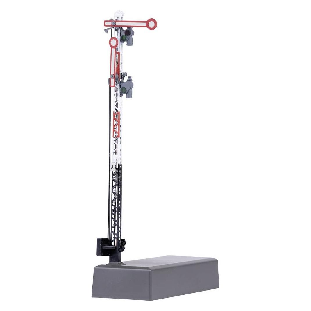Märklin 70416 H0 Formsignal 2flügelig, Gittermast Hauptsignal Fertigmodell (70416)