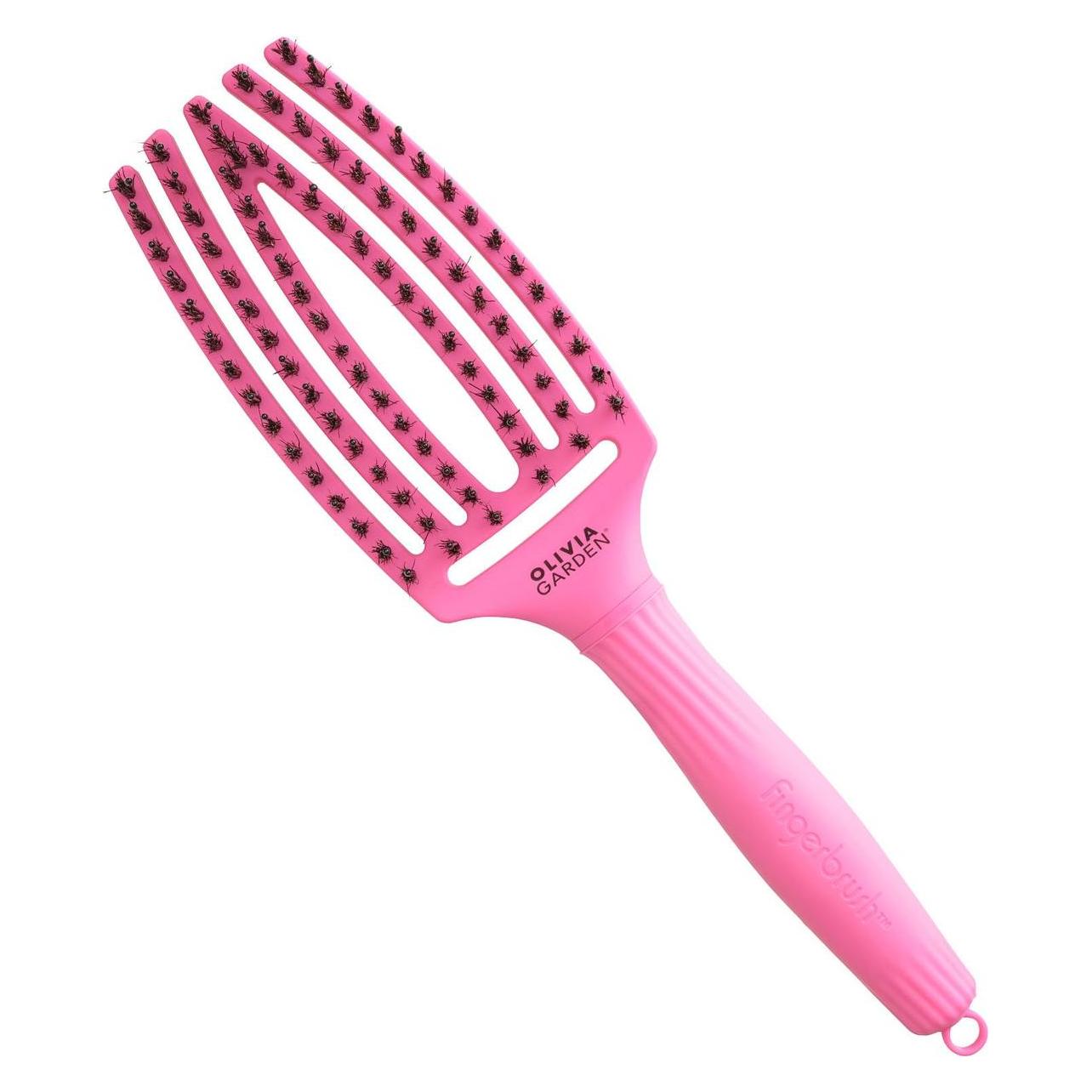 Olivia Garden Fingerbürste Combo Medium Think Pink Bubble Pink (52241283)