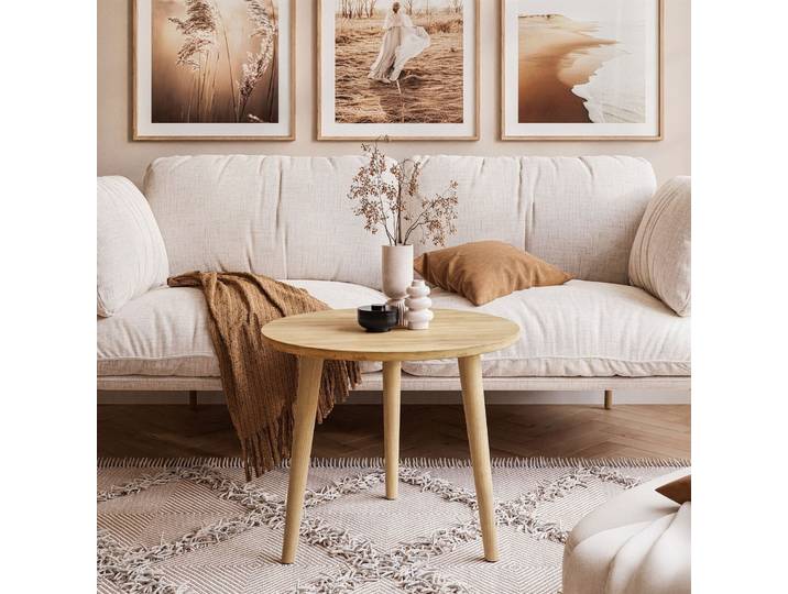 HARMONY Couchtisch - Craft Gold Eiche Farbe