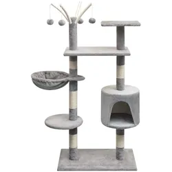 vidaXL Alvin (125 cm, Grau), Katzenbaum