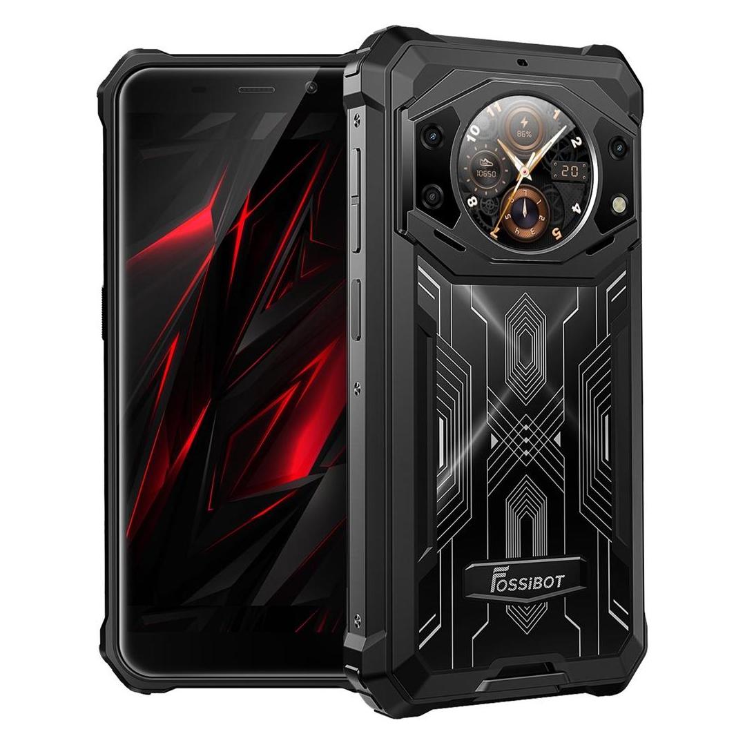 Fossibot F101 Pro - Smartphone schwarz (128 GB, Schwarz, 5.45", Single SIM, 4G) (FOSSIBOT F101 PRO B)