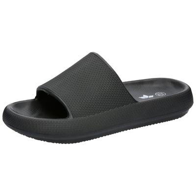 Badesandale LICO "Badesandale Hawaii", Herren, Gr. 37, schwarz, Gummi, Schuhe