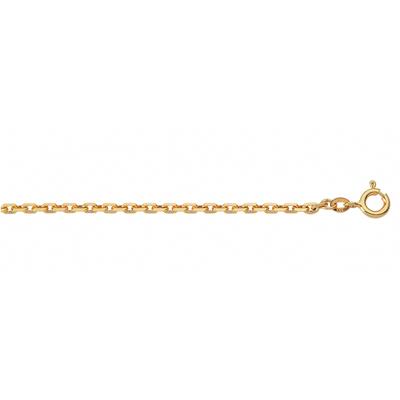 Kette ohne Anhänger ADELIA´S "Ankerkette Halskette 333 Gold ( 8K )" Gr. 55, gold, Halsketten, Damen, 55, Gold, Goldkette
