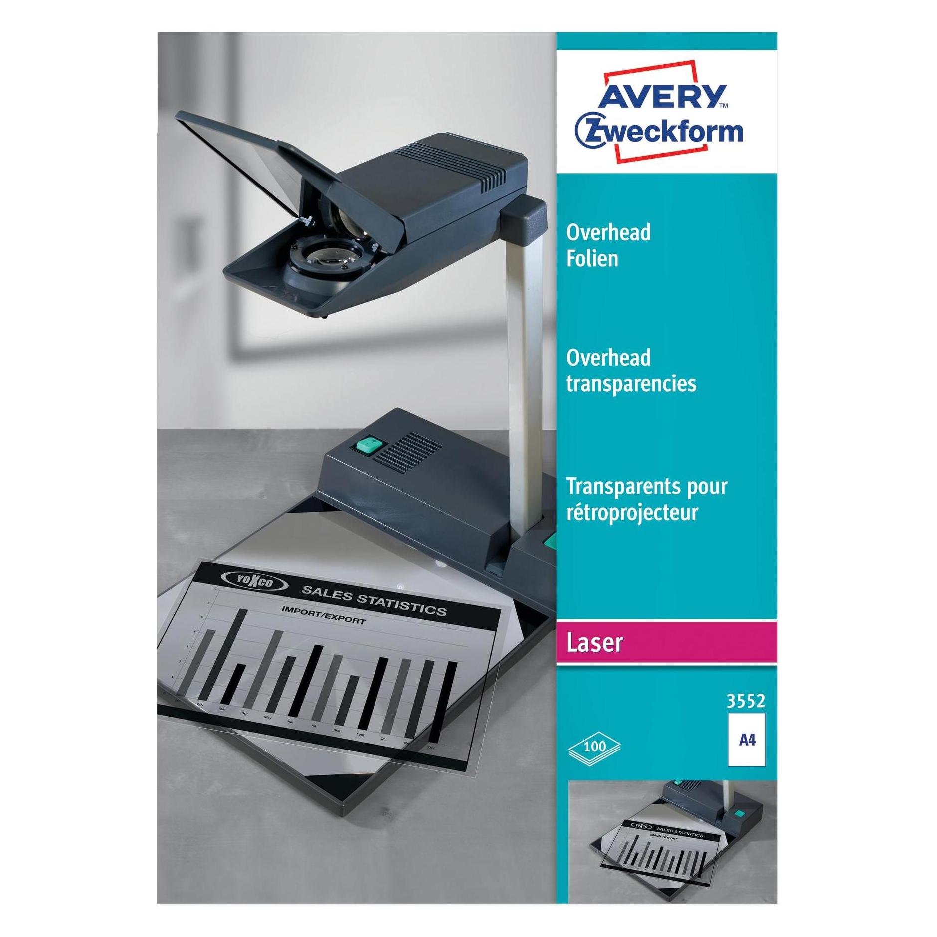 Avery Overhead-Folien (3555)
