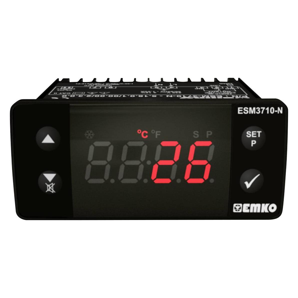Emko ESM-3710-N.5.14.0.1/00.00/2.0.0.0 2-Punkt-Regler Temperaturregler Pt1000 -5 (ESM-3710-N.5.14.0.1/00.00/2.0.0.0)