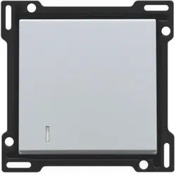 Niko Züblin 121-60005 Abdeckung mit Linse für elektronischen Einfach Schalter oder Taster, s 12160005
