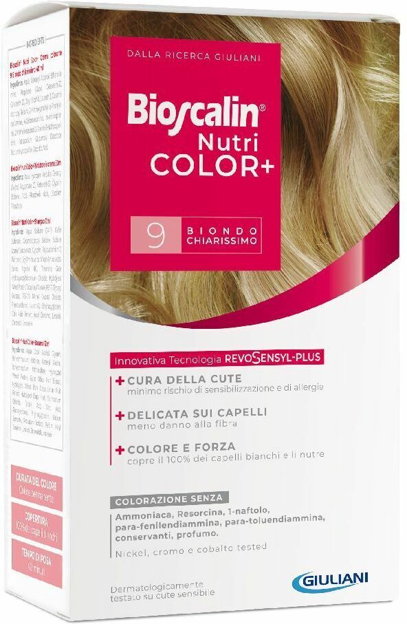 Bioscalin Nutri Color Plus 9 Biondo Chiarissimo