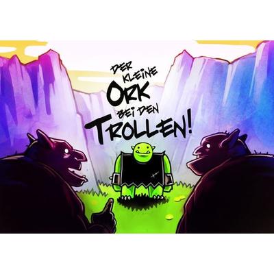 Der kleine Ork bei den Trollen, Gebundene Ausgabe von Rudolf Eizenhöfer, Schwarze Ritter, 978-3-9818912-6-3