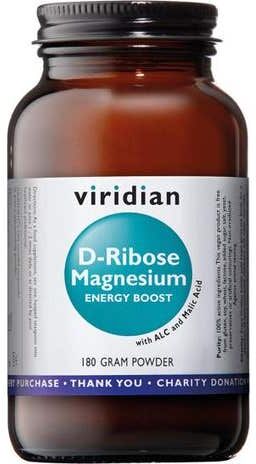VIRIDIAN D-Ribosa-Magnesio Acetil L-Carnitina 180 g