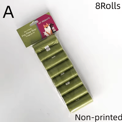 Uplift Curations Biodegradable Pet Trash Bags Scented Dog Poop Bags With Bulk Degradable Cat & Dog Waste Bags + Dispenser style A 8rolls