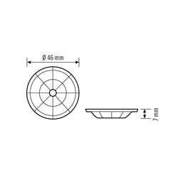 ESYLUX EB10423512 Abdeckung