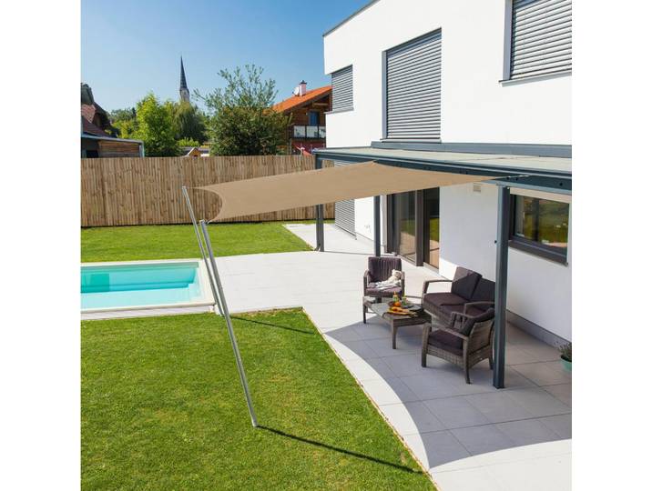 Sonnensegel Quadrat 4x4 m