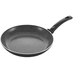 Ballarini Nola Bratpfanne, 28 cm Aluminium Keramikbeschichtung, Pfanne + Kochtopf, Schwarz