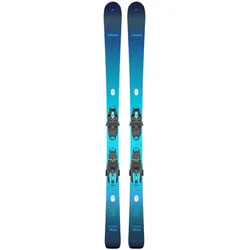 HEAD E-SUPER JOY SW Ski 2027 inkl. PROTECTOR SLR 11 GW BRAKE 85 matte black/speed blue - 153