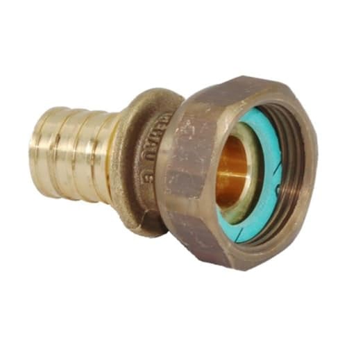 Rehau Rautitan RX+ overgang met wartelmoer, 16 mm x G 1/2"