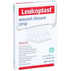 Leukoplast wound closure strip 6x38 mm weiß