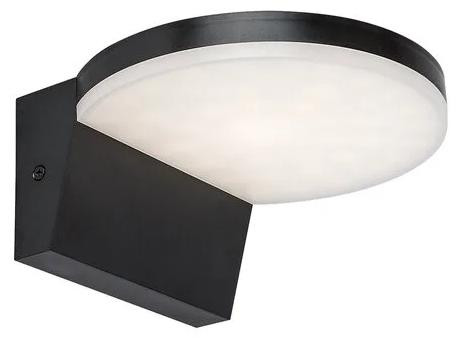 Rabalux Batida LED Buitenwandlamp Zwart voor Tuin en Terras
