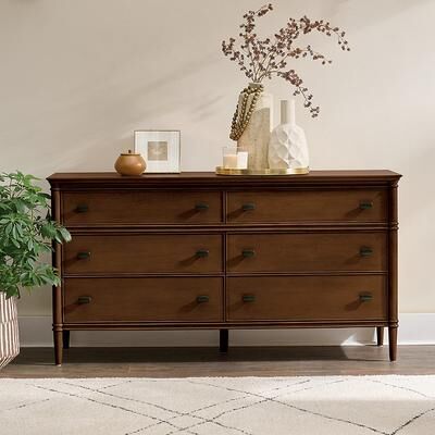 Dakota Wide Dresser - Heritage Brown - Grandin Road