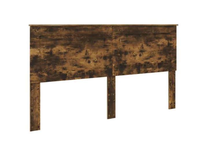Makastle Kopfteil Geräucherte Eiche 203x100 cm Holzwerkstoff Wandmontage
