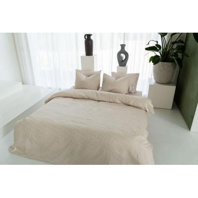 Wendebettwäsche KAYORI "Koko", braun, B/L: 155cm x 220cm, 1 Stk., 1 Stk., Lyocell, B/L: 80cm x 80cm, 2 Stk., Lyocell, Obermaterial: 100% Baumwolle, Bettwäsche, Wendebettwäsche, Atmungsaktiv & saugfähig