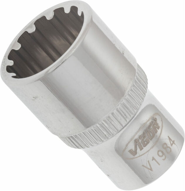 VIGOR Douille multiprofil à entraînement carré creux 6,3 mm (1/4