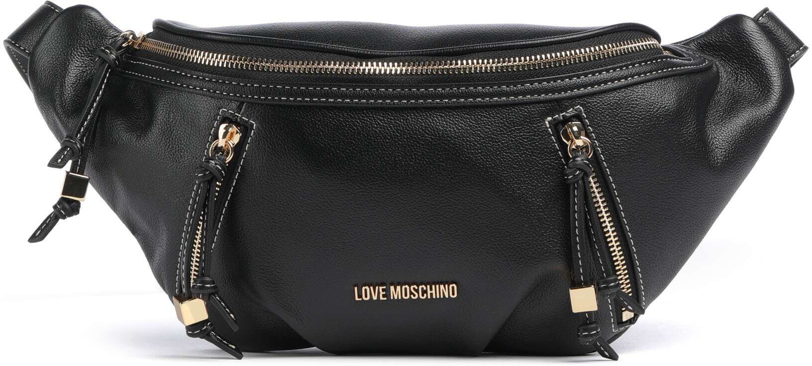 Love Moschino String Gürteltasche, schwarz