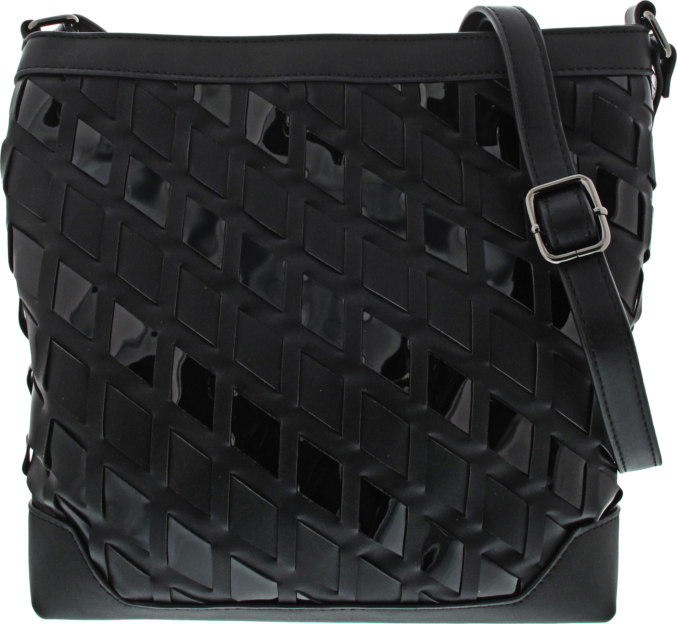 Gabor Lilien Cross Bag M patent black 1 k.A.