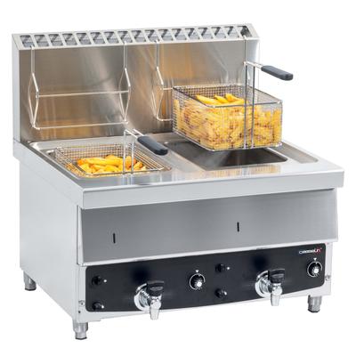 Gas Fritteuse 2 x 10L CFG102 Casselin