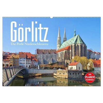 Görlitz - Die Perle Niederschlesiens (Wandkalender 2027 DIN A2 quer), CALVENDO Monatskalender