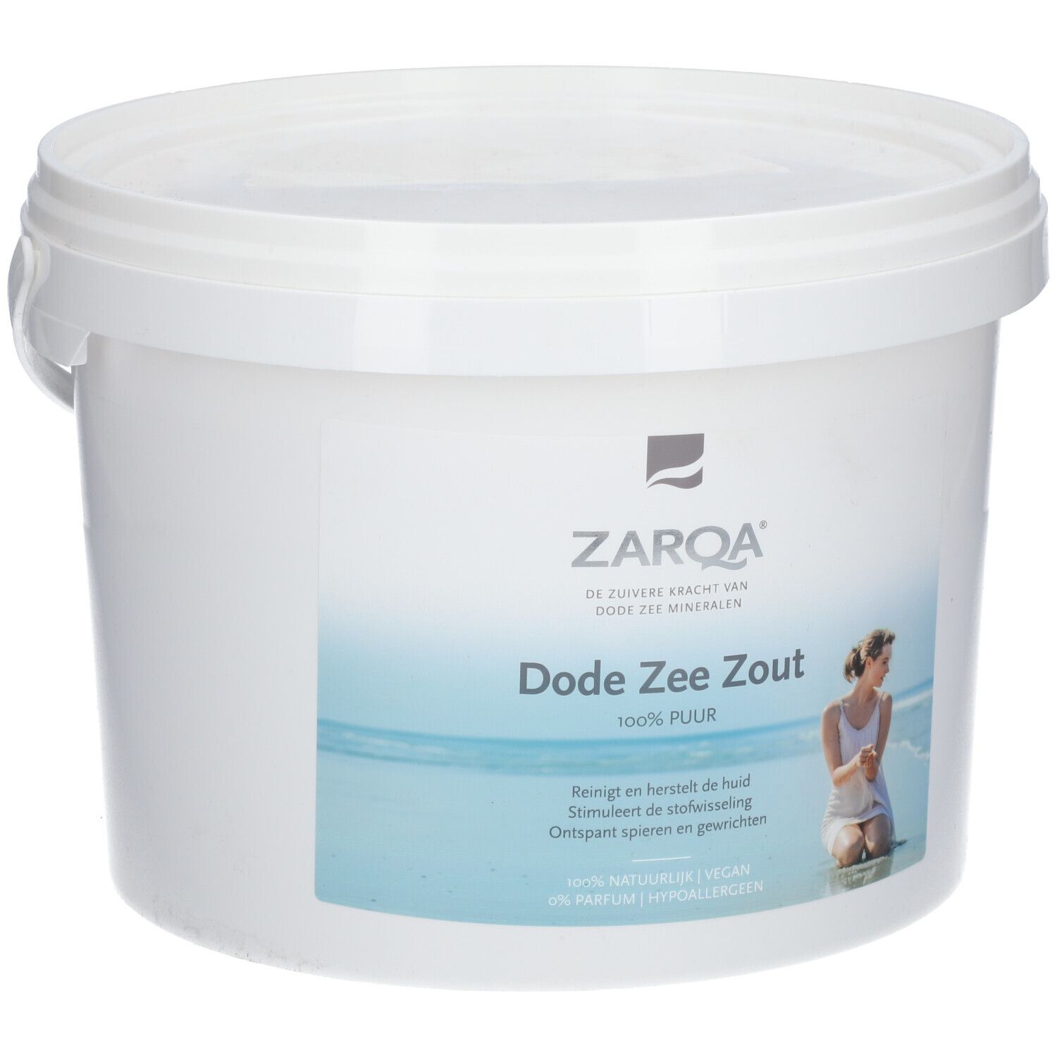 Zarqa Dode Zee Zout 5 kg Badesalz