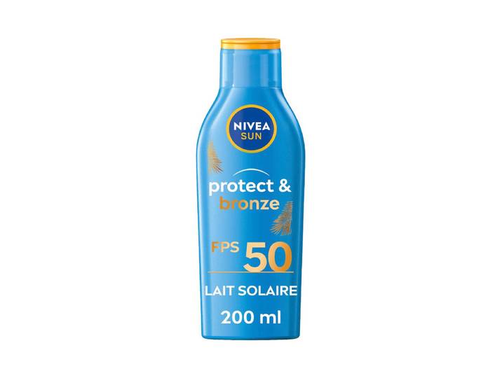 NIVEA SUN Protect &amp; Bronze Lait solaire SPF 50 - 200 ml
