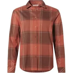 VAUDE Damen Hemd Wo Farsund LS Shirt III, Größe 40 in Braun Braun