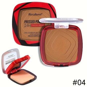 Uplift Picks Matte Pressed Powder Foundation Full Coverage Long Lasting Oil Control Compact 04