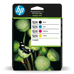 HP 924 (6C3Z1NE) - Tintenpatrone, black + color (schwarz + farbe)