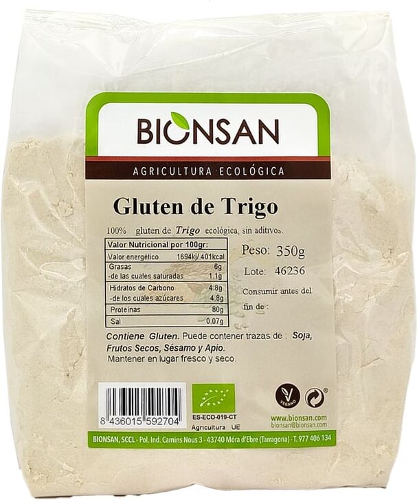 Bionsan Glúten de Trigo Orgânico 350g