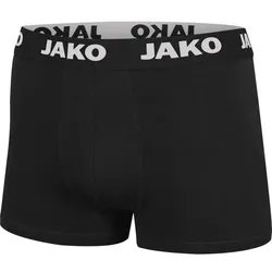 Jako Boxershort Basic 2er Pack - schwarz - XL