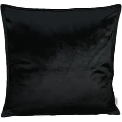 KISSENHÜLLE Samt&Sonders schwarz 50/50 cm