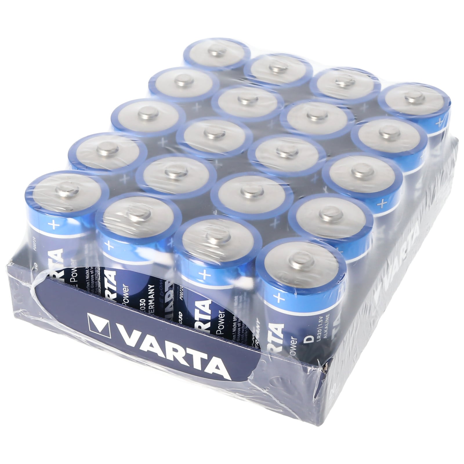 Varta High Energy Mono D 4920 batterijen, 20 stuks per verpakking
